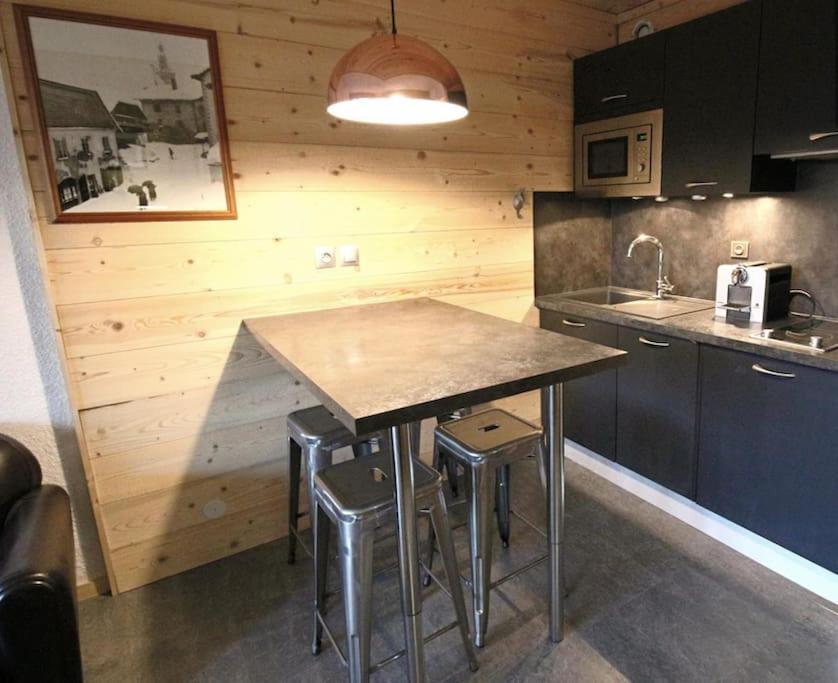 Studio Avec Coin Montagne Au Pied Des Pistes 梅杰夫 外观 照片